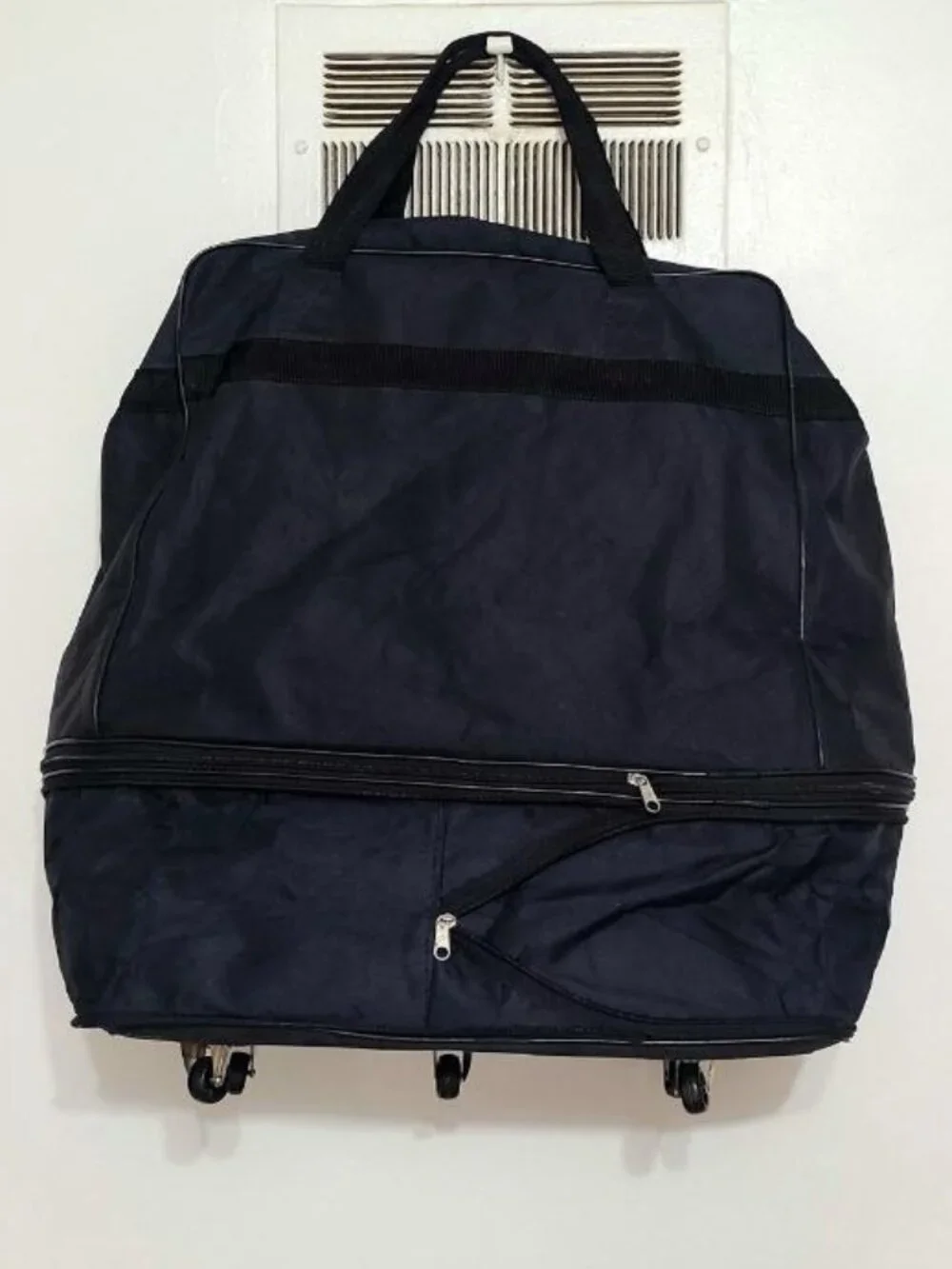 Vintage Marlboro Pro‑Sport Rolling Duffel Bag